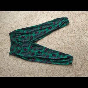 Silky harem style joggers from AE